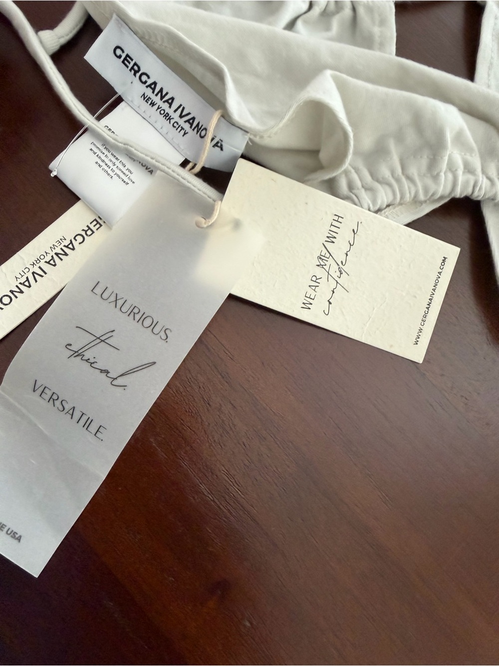 NWT GERGANA IVANOVA Sophia Top (129) - Picture 7 of 8